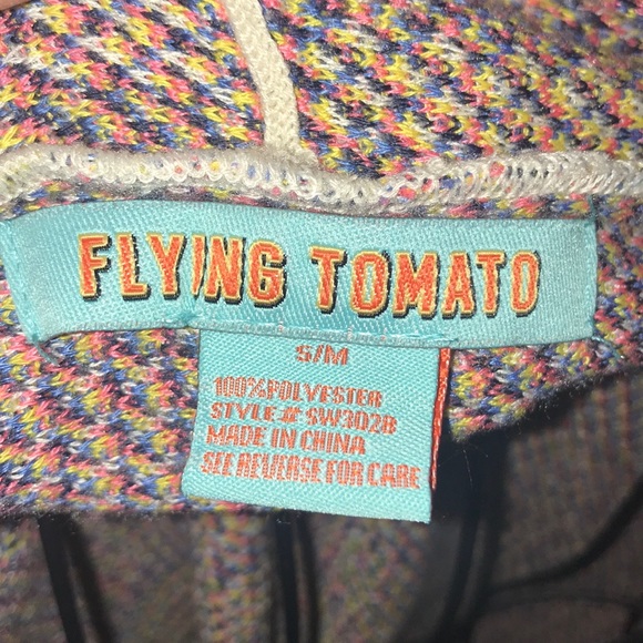 Flying Tomato Aztec Cardigan Shawl S/M - Picture 6 of 7